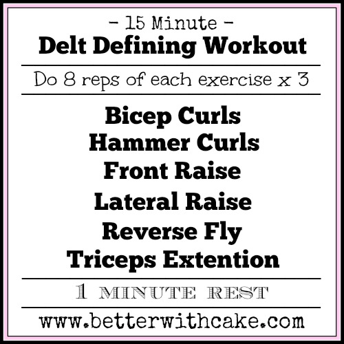 15 Min Delt Defining Workout