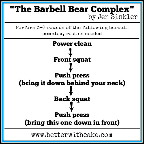 Hit This 15-Minute Barbell 'Bear Complex' Workout for Full-body