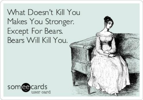 What doesn't Kill you makes your stronger