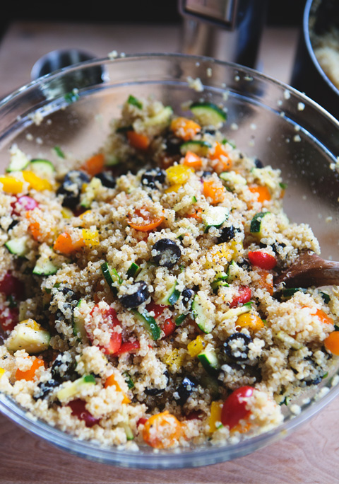 Summer Vegetable and Quinoa Salad