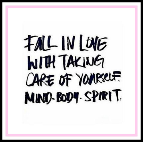 Fall in love with taking care if yourself, mind. body. spirit - www.betterwithcake.com