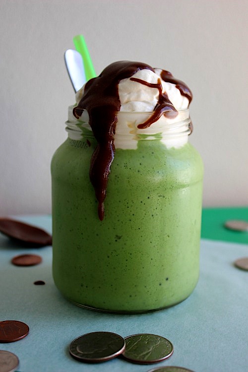 My Healthy Shamrock Shake {and a St Patricks Day Recipe Round Up ...