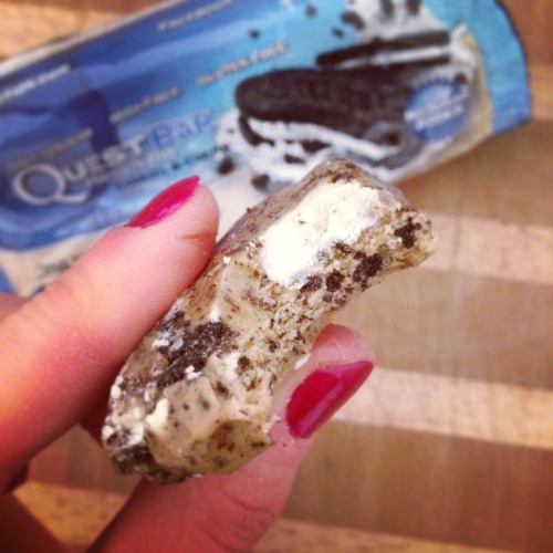 Sunday Snapshots - Quest Nutrition Cookies and Cream