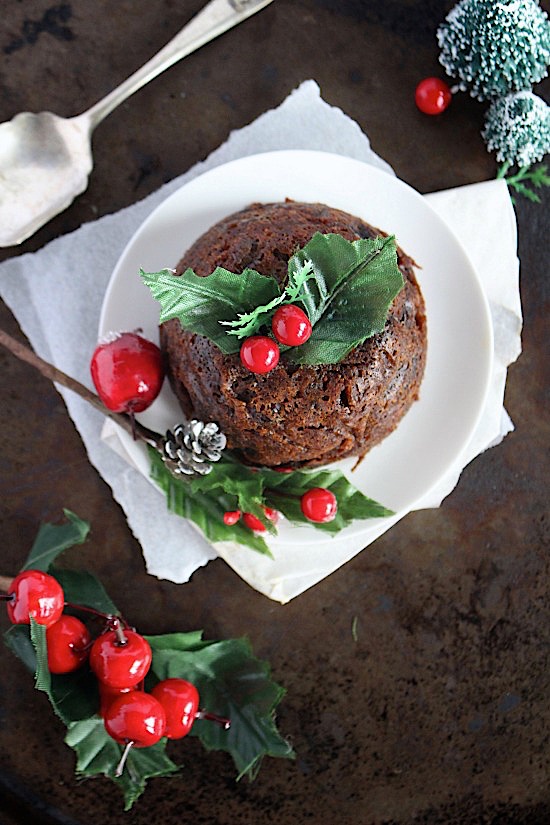 Traditional Christmas Pudding {Gluten Free - Dairy Free - Refined Sugar Free & Paleo Friendly} - www.betterwithcake.com