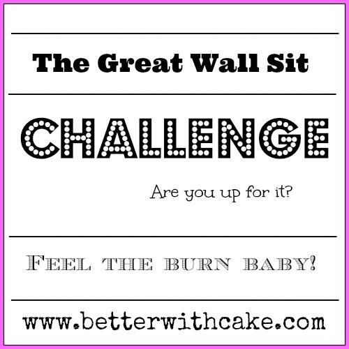 Wall Sit Challenge