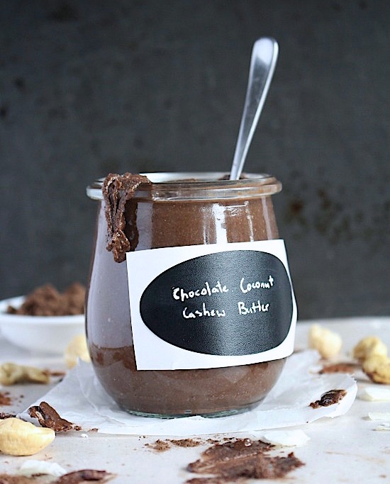 Chocolate Coconut Cashew Butter {Dairy Free - Sugar Free Free - Gluten Free - Low Carb - Vegan - Keto - Paleo} - www.betterwithcake.com