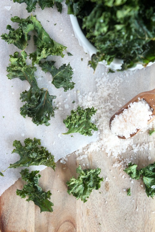 Oven Baked Kale Chips