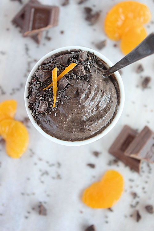 Chocolate Orange Chia Pudding {Vegan, Gluten Free & Paleo Friendly} - www.betterwithcake.com