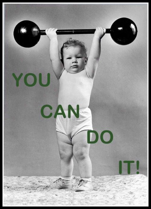 You can do it!