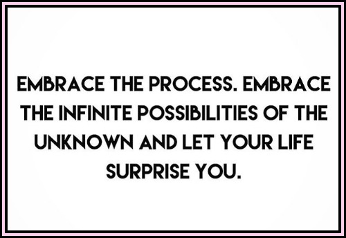 embrace the process and let life surprise you - www.betterwithcake.com