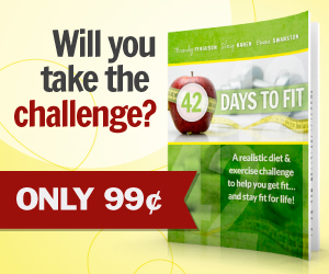 42 Days to Fit 99 cents for 48 hours (win a cookbook/DVD bundle simply for sharing the news!)