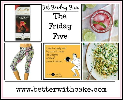 Fit Friday Fun – The Friday Five