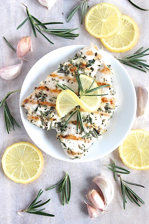 Deliciously Simple Garlic and Rosemary Chicken {Gluten Free & Paleo Friendly}