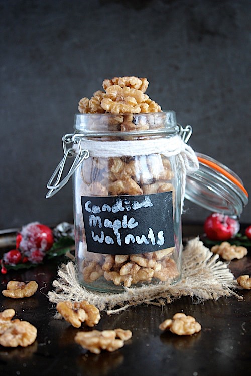 Quick and Easy Candied Maple Walnuts {Vegan, Gluten Free & Paleo}