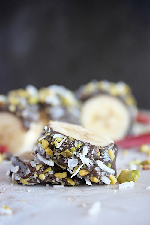 Choc Banana Superfood Snack Bites {Vegan, Gluten Free & Paleo Friendly}