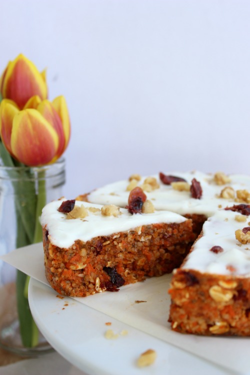 Healthy {No-Bake} Carrot Cake with a Twist