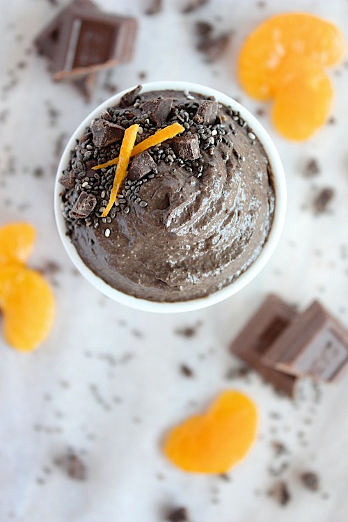Chocolate Orange Chia Pudding {Vegan, Gluten Free & Paleo Friendly}