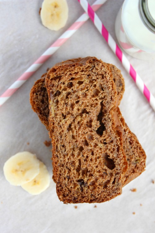 Simple, Classic Wholewheat Banana Bread