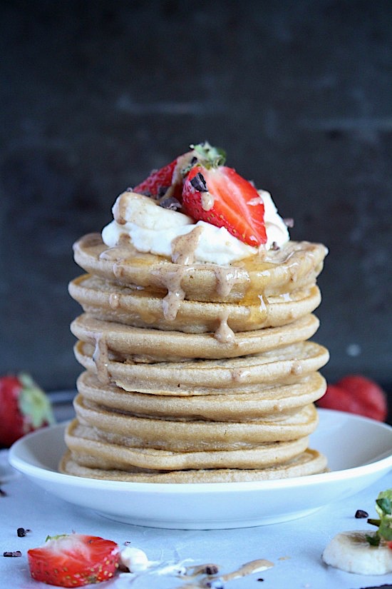 Fluffy Vanilla Pancakes for Two {Gluten Free – Dairy Free – Grain Free ...