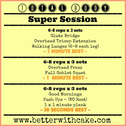 Fit Friday Fun – Total Body Super Session